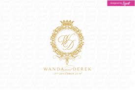 Royal Logo Crown Logo Royal Wedding Logo Wedding Emblem Etsy In 2020 Wedding Logos Monogram Logo Design Luxury Logo