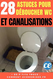 28 Astuces Pour Deboucher Wc Et Canalisations Sans Plombier Deboucher Wc Deboucher Toilette Canalisation
