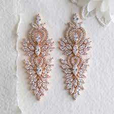 Check spelling or type a new query. Fara Crystal Statement Rose Gold Earrings Lola And Alice