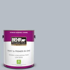 Custom color means the color hasn't been measured for lrv, tested for light fastness, etc. Behr Premium Plus 1 Gal 750e 3 Skyline Steel Eggshell Enamel Low Odor Interior Paint And Primer In One 205001 The Home Depot