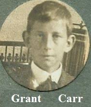 Annie (Carr) Miller with her grandson, David Bourque