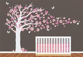 Maybe you would like to learn more about one of these? Cherry Blossom Flowers Tree Butterflies Wall Decal For Girls Room Nursery Decor Nursery Decor Wall Decor