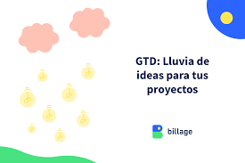 La lluvia de ideas o «brainstorming» es una técnica no estructurada para grupos de trabajo, donde se buscan soluciones a diversas situaciones mediante por ejemplo, si estás tratando de deshacerte de una mala idea, añade un par de juegos para inspirar a colaboradores. Metodo Gtd Que Es Ideas Para Tus Proyectos Billage