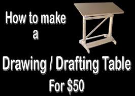 Drafting table drawing tablehi mga boss, dont forget to subscribe in this channel. How To Make A Drawing Drafting Table For 50 Drafting Table Drawing Table Drawing Desk