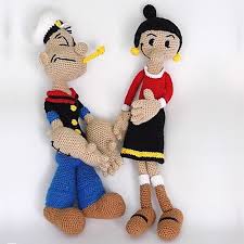 Patron Patron Pdf Popeye Amigurumi Muneca Amigurumi Ganchillo Amigurumi Muneca De Punto