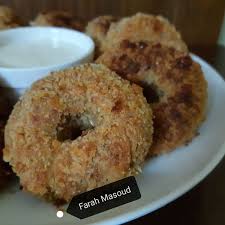 دونات الدجاج chicken donuts food recipes cooking recipes