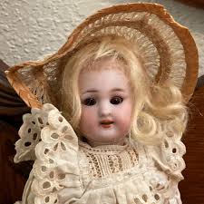 Reserved for Valentina S. ---- Small German Bisque Doll. Carl Hartmann  Globe Baby