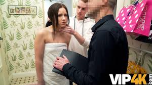 DEBT4k. Poor cuckold has to watch wifes anal sex with debt collector