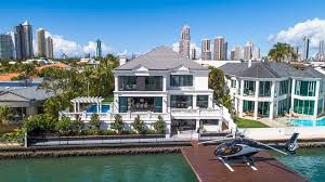 Maybe you would like to learn more about one of these? Ultimate Gold Coast Trophy Home With Waterfront Helipad To Head Under The Hammer Realestate Com Au