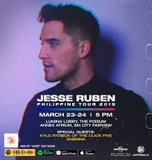 Let's support Kyle's friend, Jesse Ruben for his upcoming shows this  weekend! Kyle will be also a special guest!