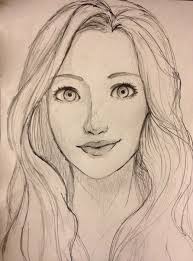 Image Result For One Eyebrow Up One Eyebrow Down Girl How To Draw Simple Face Drawing Easy Portrait Drawing Girl Face Drawing