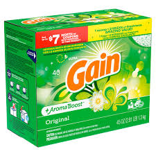 Out of all the laundry detergents i have used gain is my favorite. Gain Original Scent He Powder Laundry Detergent 40 Loads Shop Detergent At H E B