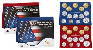2015 Pd Uncirculated Mint Set Collectible Mint Condition