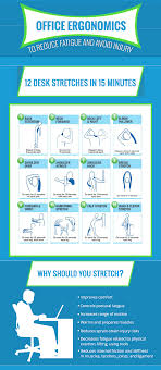 Stay Healthy At Your Desk With These Quick And Easy Stretches Desk Stretching Workplace Wellness Office Health