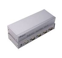 RS232 Splitter, DTECH 4 Port Serial Expansion Box 1x4 COM Port Expander  with Power Adapter for Sharing PCs and Capture Data