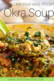 Okro Soup With Spinach Chef Lola S Kitchen Recipe African Recipes Nigerian Food Okra Recipes African Food
