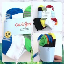 cat jack ankle socks shoe size 9 2 1 2 nwt