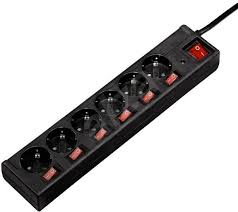 A wide variety of surge protection power strips options are available to you Hama 6 Way Power Strip Surge Protector Alza Co Uk