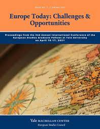 European Graduate Fellows Conference Journal 2021 by Yale European Studies  Council - Issuu