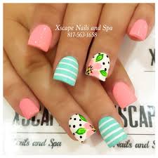 Summer Floral Nails Diy Nails Floral Nails Beach Nails