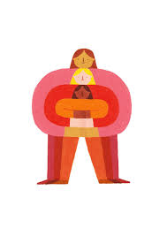 Ladies Loving Ladies Illustration Journal Pastel Poster Pattern Art