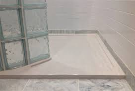 I can find 42x36 shower pans with 1/2 curb but it has 6 base on 3 sides. 11 Shower Remodeling Mistakes You Don T Want To Make