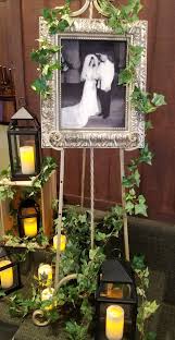 Original Wedding B W Photo Printed On Outside Glass Of Frame Gorge 50th Wedding Anniversary Decorations 50th Year Wedding Anniversary 50th Anniversary Dinner