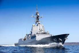 The hmas sydney had arrived at the naval base in san diego on saturday when two whale carcusses, believed to belong to a mother and her calf, surfaced from below the vessel. Final Air Warfare Destroyer Hmas Sydney Commissioned In The Royal Australian Navy Naval News
