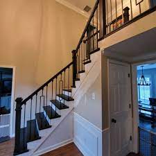 Space And Light Newel Post Stair Handrail Stairs