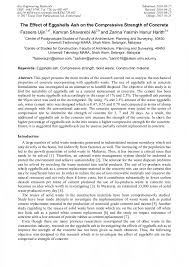 Mapping of mara program learning outcomes to university learning goals (updated spring 2021). The Effect Of Eggshells Ash On The Compressive Strength Of Concrete Scientific Net