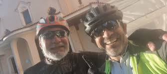 What an emotional moment to pedal