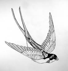 Bird tattoos are some of the most elegant tattoo designs and the sparrow tattoo is one of the best. Lots Of Detail Could Look Kickass With Color Tatuagem Andorinha Tatuagem De Pardal Tatoo