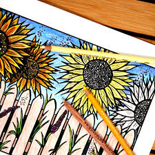 I think they make everyone happy and when sunflower season arrives, there's nothing more exciting for kids. Free Flower Coloring Pages For Adults Moms And Crafters