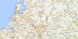 Duitsland kaart/map met alle dorpen en steden op een landkaart met mogelijkheid om in of uit te zoomen. Zwitser Brengt De Wereld In Kaart Met Drones Foto Ad Nl