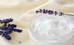 homemade calming lotion with lavender