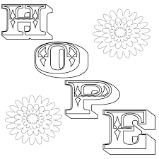 They can serve as a great take home activity. Hope Coloring Pages Coloring Home