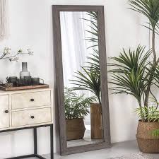 Home is what you are, the exterior is the face of the house that everyone will see in the first part. Buy Rose Home Fashion Rhf Full Length Floor Mirror Rustic Wood Framed Large Full Body Mirror Vertical And Horizontal Standing Hanging Or Leaning Against Wall Farmhouse Chic Decor 63 Gray Online In