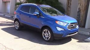 Selecting the right octane fuel. 2018 Ford Ecosport Suv Performance Fuel Economy Test Youtube