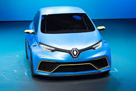 Renault Unveils Ultra Fast 455hp Zoe E Sport Concept W Video Carscoops Renault Zoe Renault Geneva Motor Show