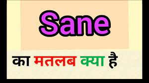 Tags for the entry sane what sane means in tamil, sane meaning in tamil, sane definition, explanation, pronunciations and examples of sane in tamil. Sane Meaning In Hindi Sane Ka Matlab Kya Hota Hai Word Meaning English To Hindi Youtube