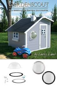 Gardenscout Das Einzigartige Konvexe Sichtfenster Ob Als Guckloch Im Spielhaus Oder Bullauge Im Kinderbett Der Gardensc Hundehutte Spielhaus Hund Und Katze