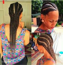 Grosses Nattes Collees Natural Hair Styles Love Hair Cornrows Styles