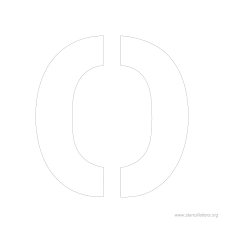 Printable stencils for alphabet letters & numbers, large painting, kids scrapbooking & wall stencils to print online for free. 6 Inch Stencil Letters Stencil Letters Org