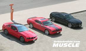 The 2019 dodge challenger, with its outlandish horsepower and classic styling, certainly qualifies. Comparo Ford Mustang Gt Vs Dodge Challenger Srt8 Vs Chevrolet Camaro Ss Drive Arabia
