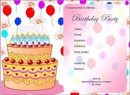 Click the picture to view large version. Editable Birthday Invitation Cards Templates Template 039 S Within Edi Birthday Invitations Kids Invitation Card Birthday Free Birthday Invitation Templates