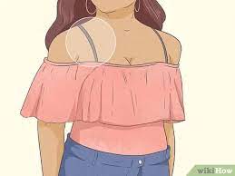 Disguising bra straps isn't always easy. 3 Simple Ways To Wear Off The Shoulder Tops With A Bra Wikihow