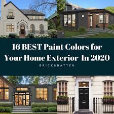 I'm building new house with. 16 Best Paint Colors For Your Home S Exterior In 2020 Blog Brick Batten Exterior House Paint Color Combinations Painted Brick House Exterior House Colors Combinations