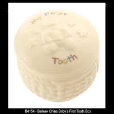 belleek baby box first tooth