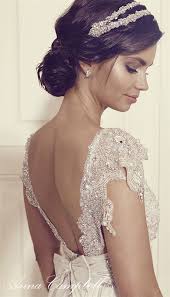 Anna Campbell Gossamer 2016 Wedding Dresses Frisur Hochzeit Brautfrisur Hochzeitsfrisuren