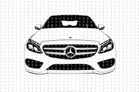 Mercedes Benz C63 S Amg W205 Tuning Racing Svg Pdf Dxf Eps Png Etsy Mercedes Benz C63 Benz Car Vector